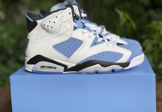 Air Jordan 6 UNC 384665-410 40-47.5